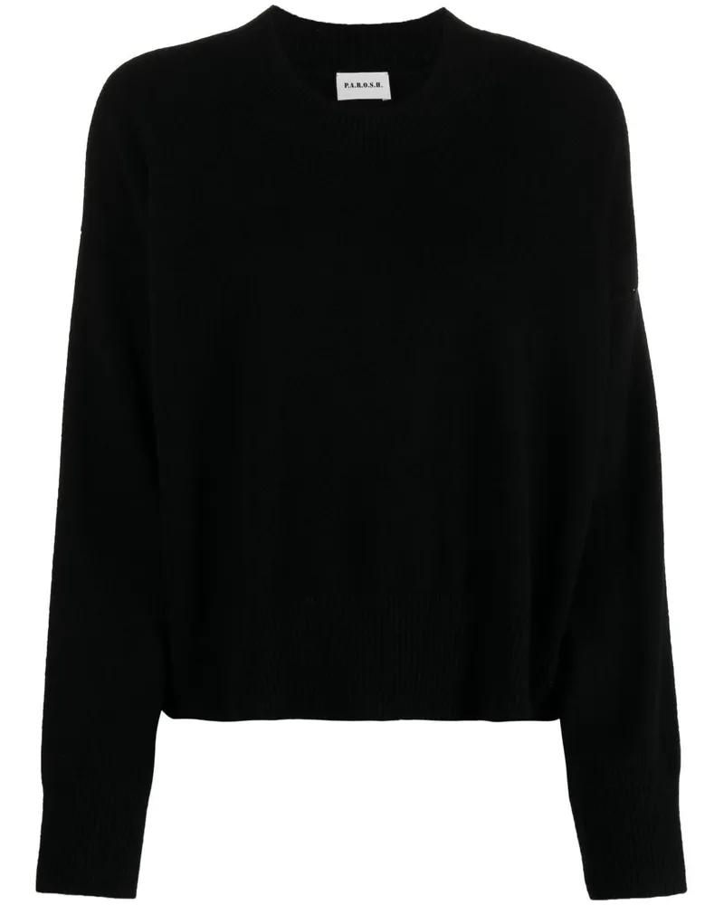 P.A.R.O.S.H. P.A.R.O H. Kaschmirpullover Schwarz