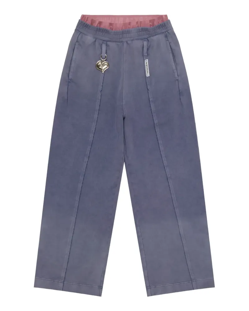 BAPE Jogginghose mit Herz-Anhänger - Violett Violett