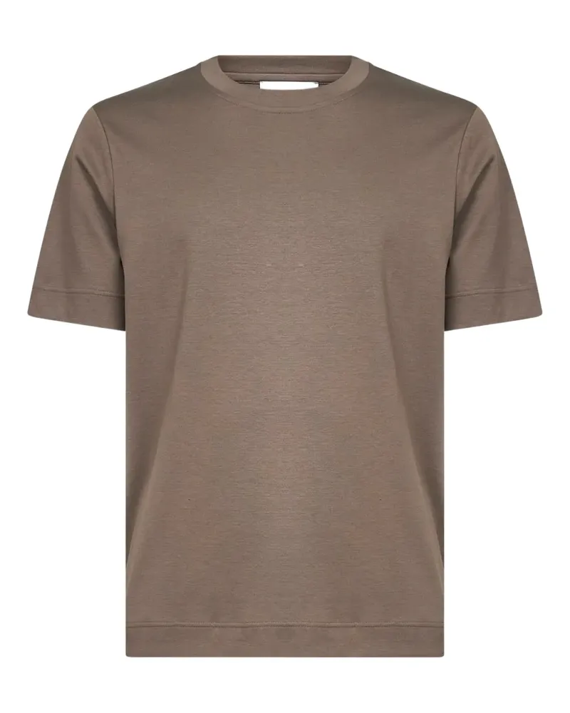 D4.0 T-Shirt mit Rundhalsausschnitt - Nude Nude