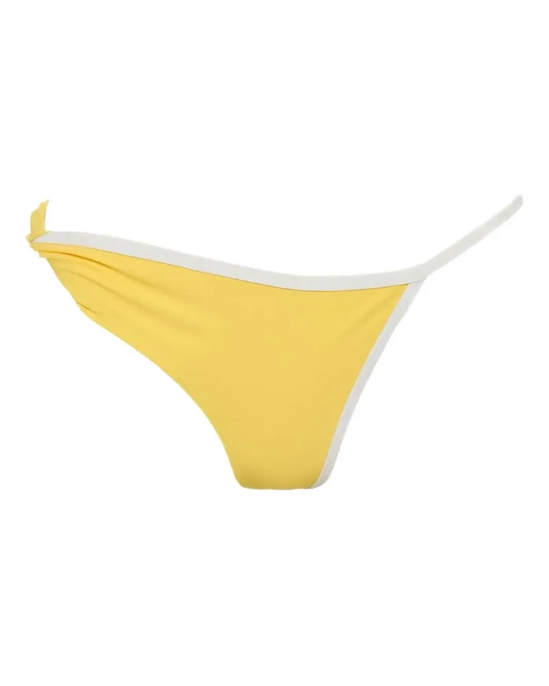 Christopher Esber Onda twisted bikini bottoms - Gelb Gelb