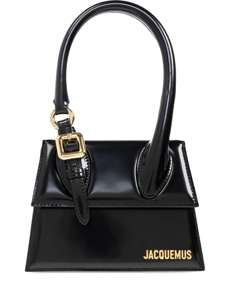 Jacquemus Mittelgroße The Chiquito Handtasche - Schwarz Schwarz