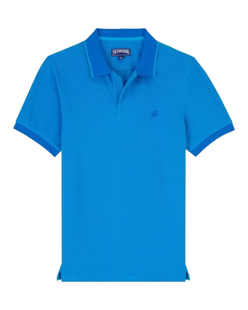 Vilebrequin logo-detal polo-collar T-shirt - Blau Blau
