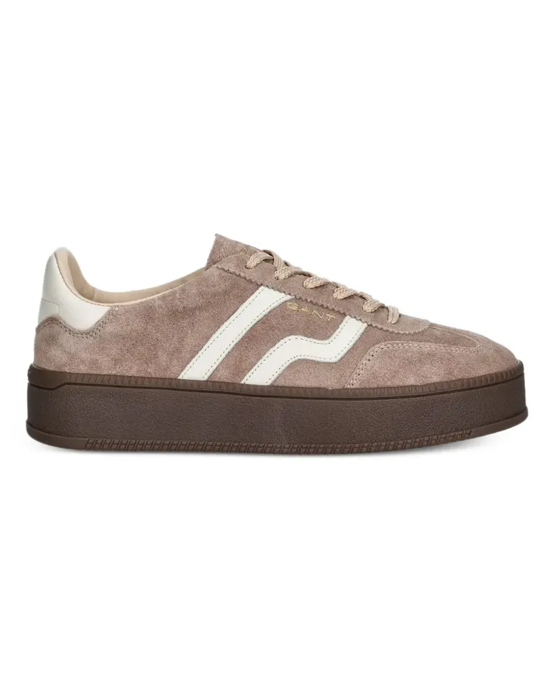 Gant suede platform sneakers - Braun Braun
