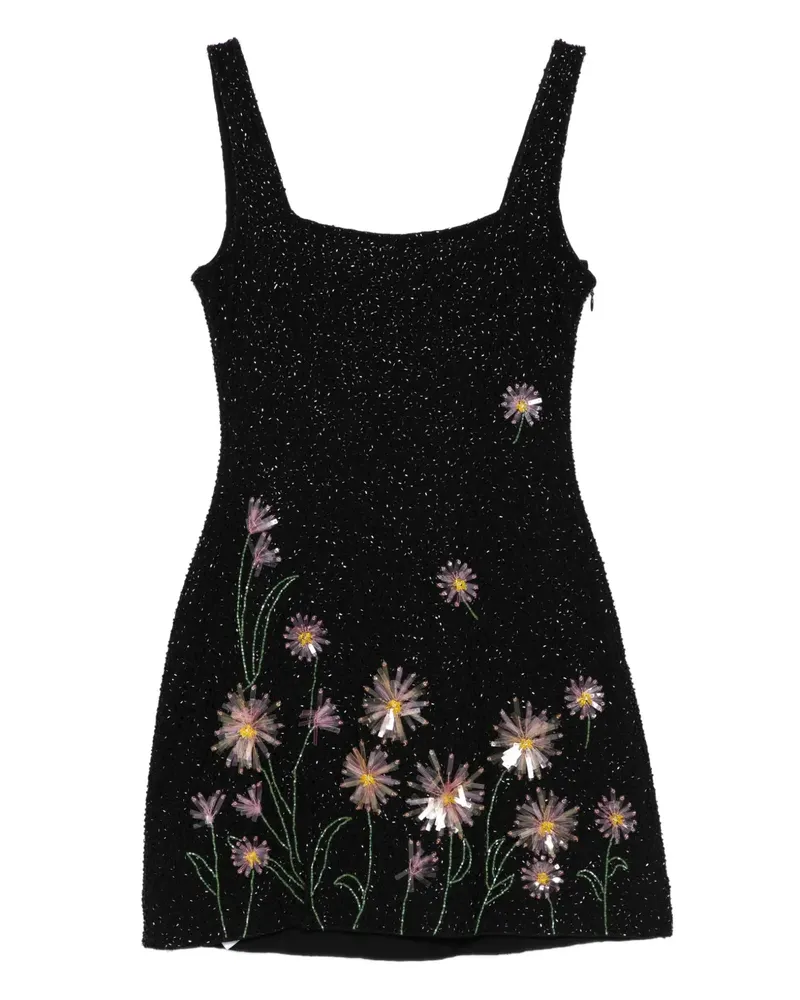 STAUD Minikleid mit Pailletten - Schwarz Schwarz