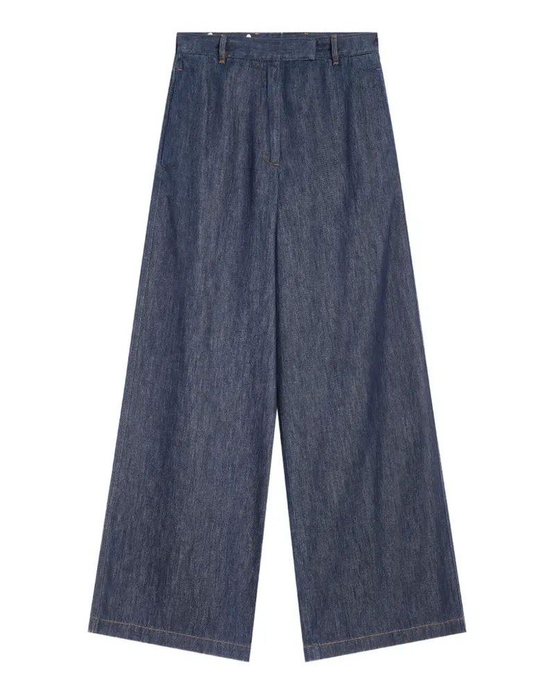 Dries van Noten Jeans mit weitem Bein - Blau Blau