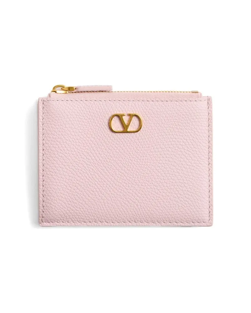 Valentino Garavani VLogo Signature Kartenetui - Rosa Rosa