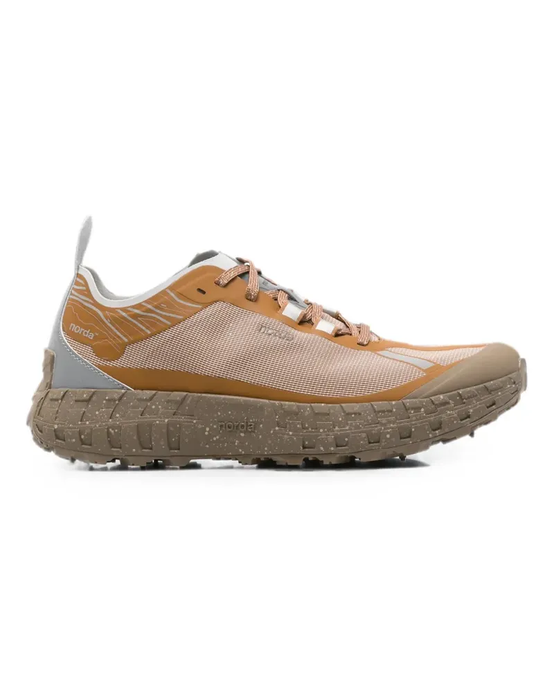Norda 001 lace-up sneakers - Nude Nude