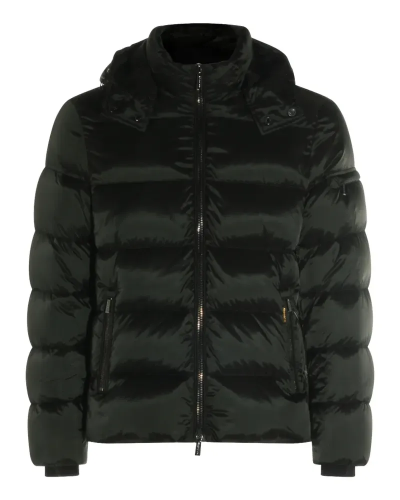MOORER padded hooded jacket - Grün Grün