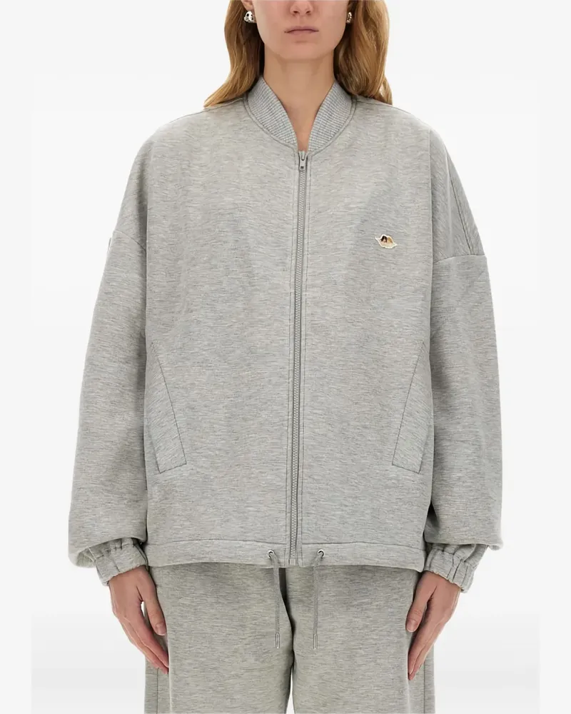 Fiorucci zip-up bomber jacket - Grau Grau