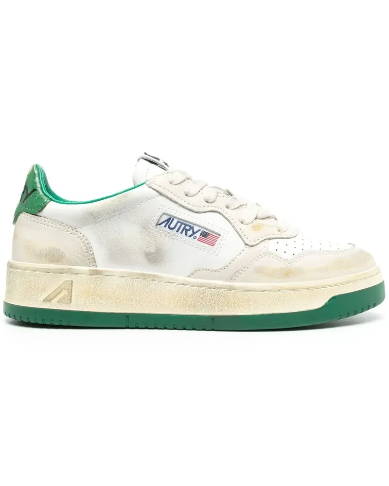 AUTRY Sneakers mit Distressed-Wirkung - Weiß Weiß