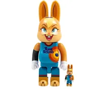 x Space Jam: ANL Rabbrick Lola Bunny BE@RBRICK 100% und 400% Figuren-Set