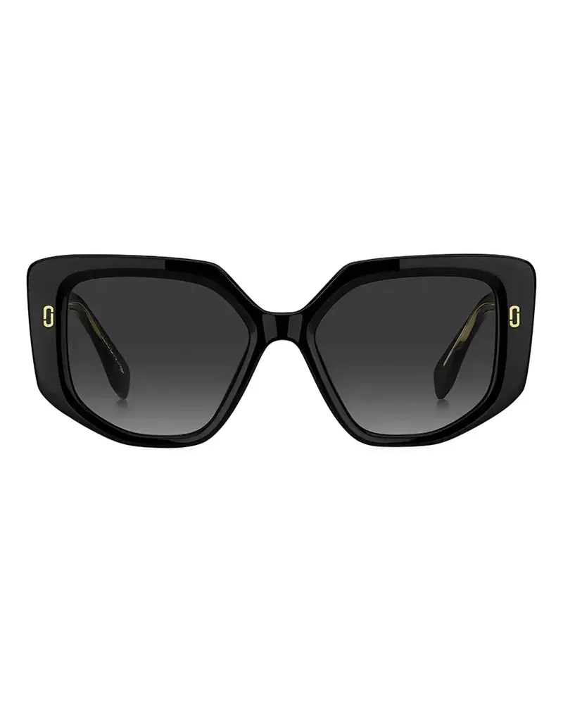 Marc Jacobs Sonnenbrille mit Cat-Eye-Gestell - Schwarz Schwarz