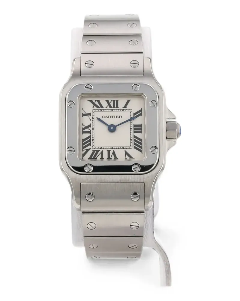 Cartier 2000s Santos Galbée 35mm watch - Nude Nude