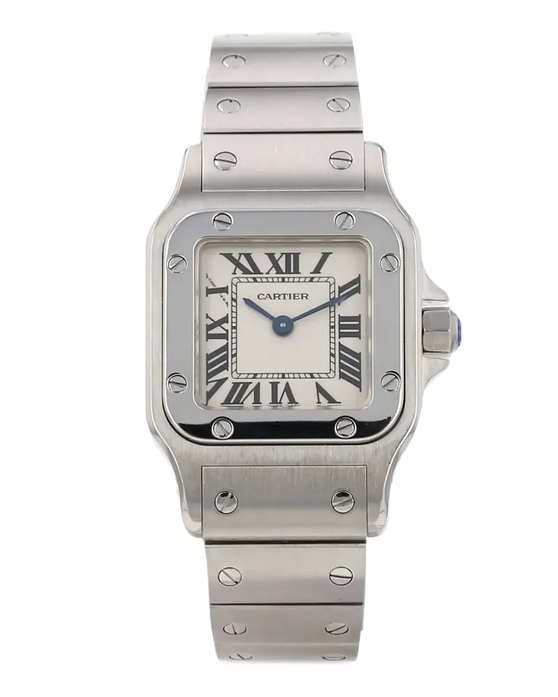 Cartier 2000s Santos Galbée Armbanduhr 35mm - Nude Nude