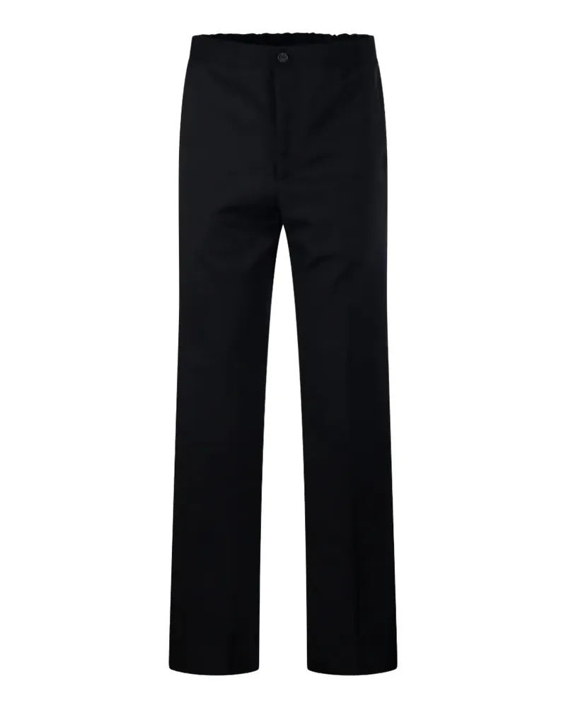 Hevò Torre Chianca elasticated-waistband trousers - Schwarz Schwarz