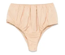 Slip aus Seide - Nude