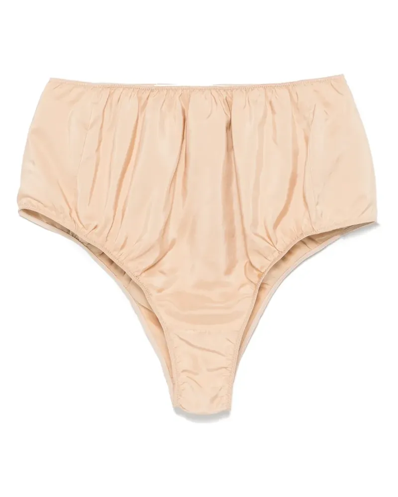 Carven Slip aus Seide - Nude Nude