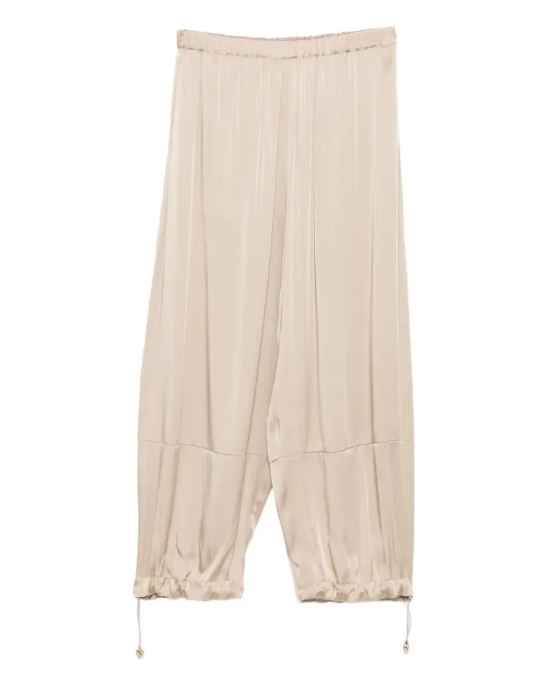 Fabiana Filippi Hose mit elastischem Bund - Nude Nude