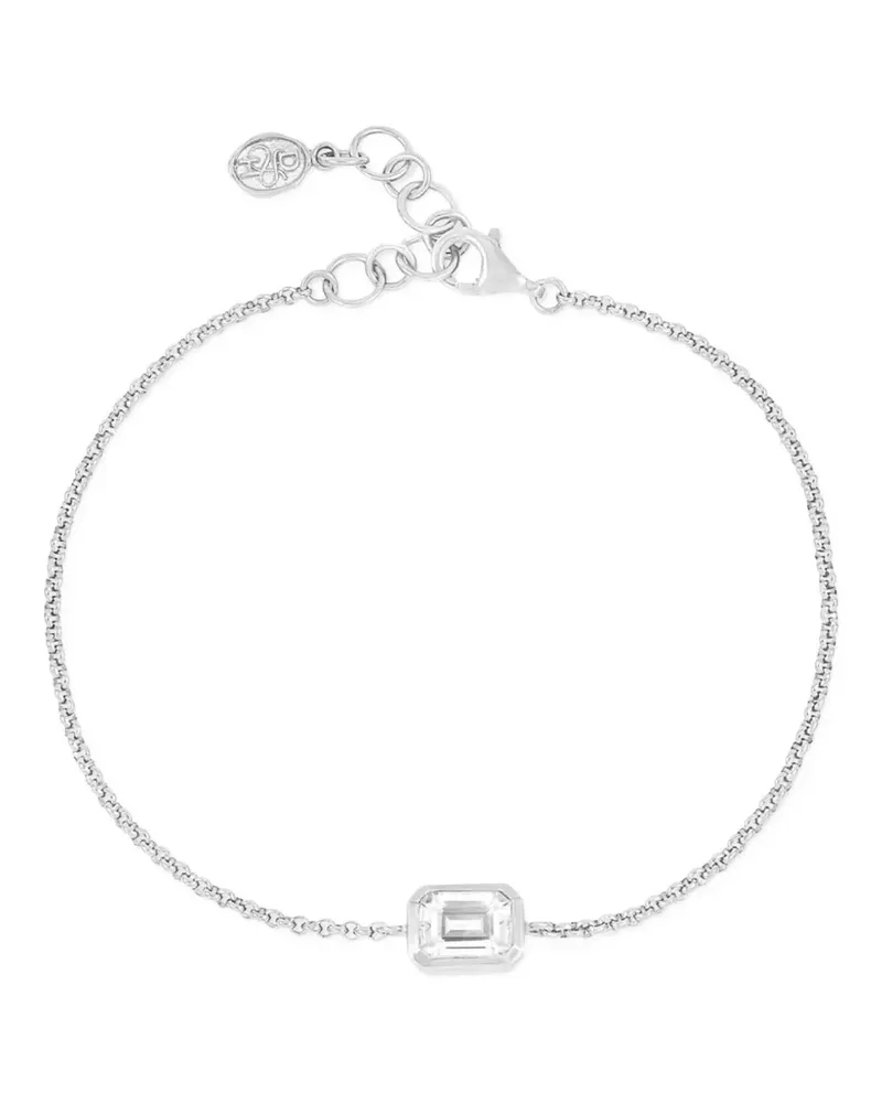 Dower & Hall Armband mit achteckiger Kette - Silber Silber