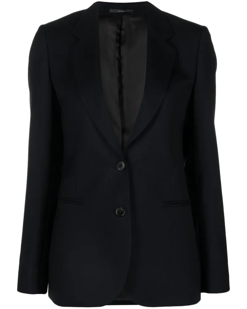 Paul Smith Einreihiger Blazer Blau