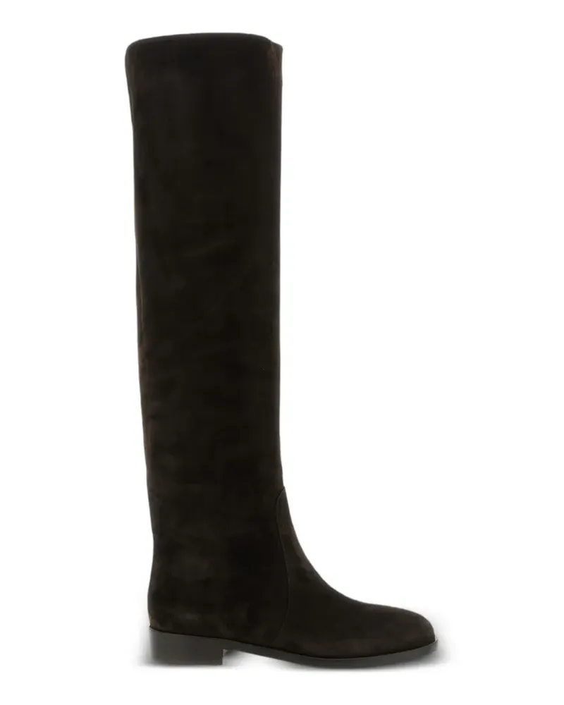 Gianvito Rossi Zayne Stiefel aus Wildleder - Braun Braun