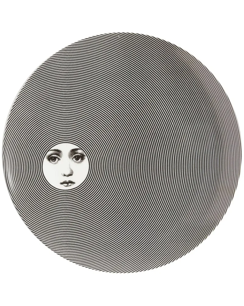 Fornasetti Variazioni n.322 Wandteller Grau