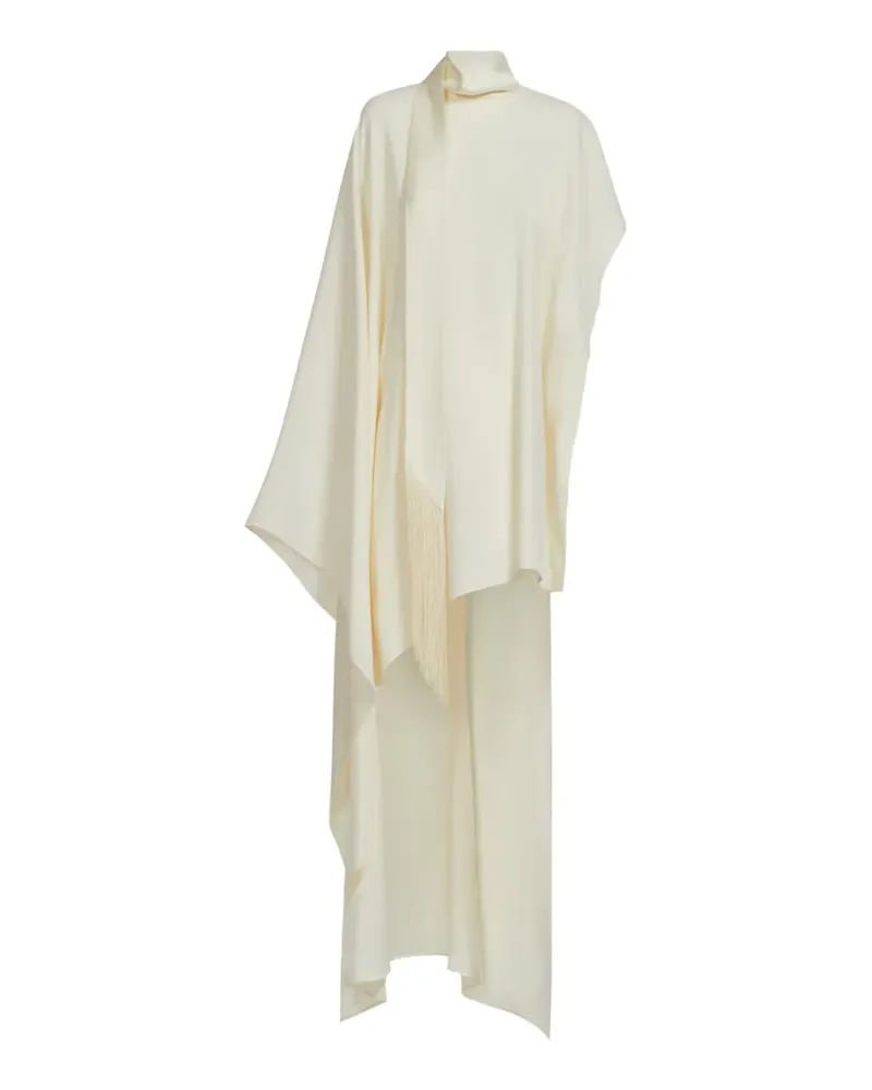 Taller Marmo California fringe-scarf mini dress - Nude Nude