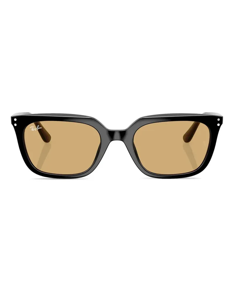 Ray Ban rectangle-frame sunglasses - Schwarz Schwarz