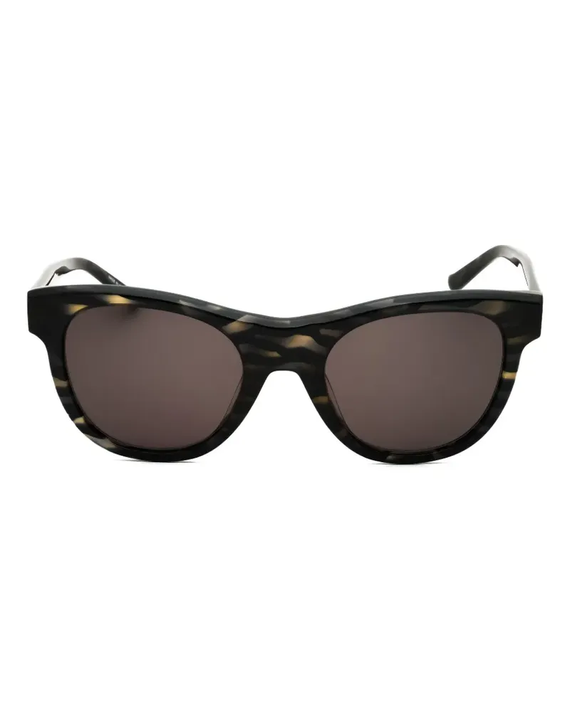 DKNY tortoiseshell-effect round-frame sunglasses - Grau Grau