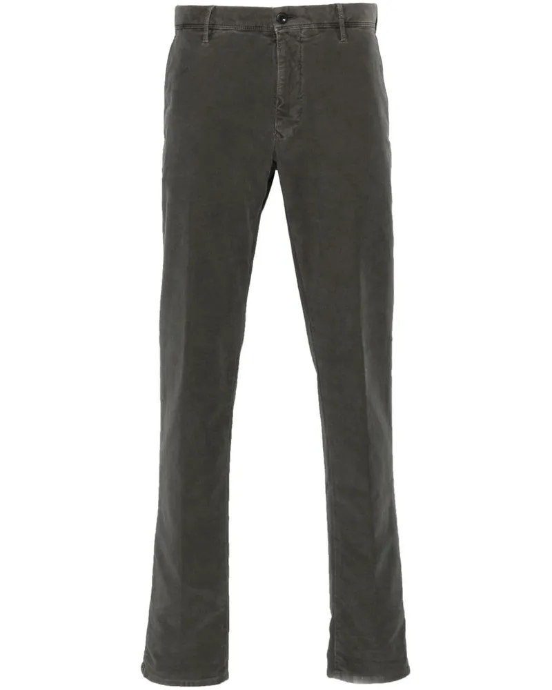 Incotex Chino mit schmalem Schnitt - Grau Grau