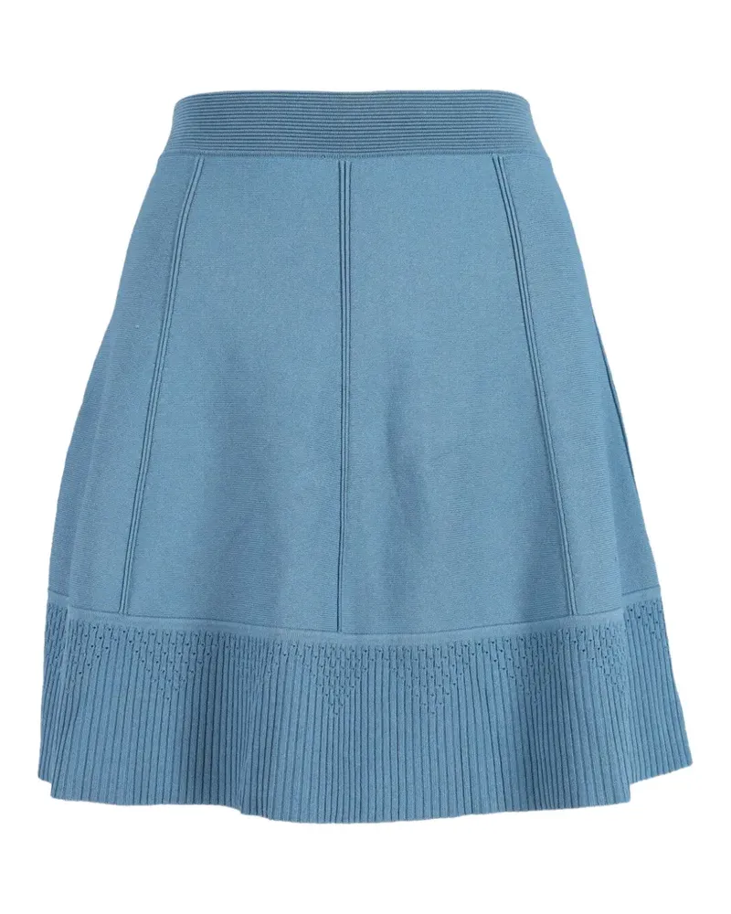 Sandro knitted flared skirt - Blau Blau