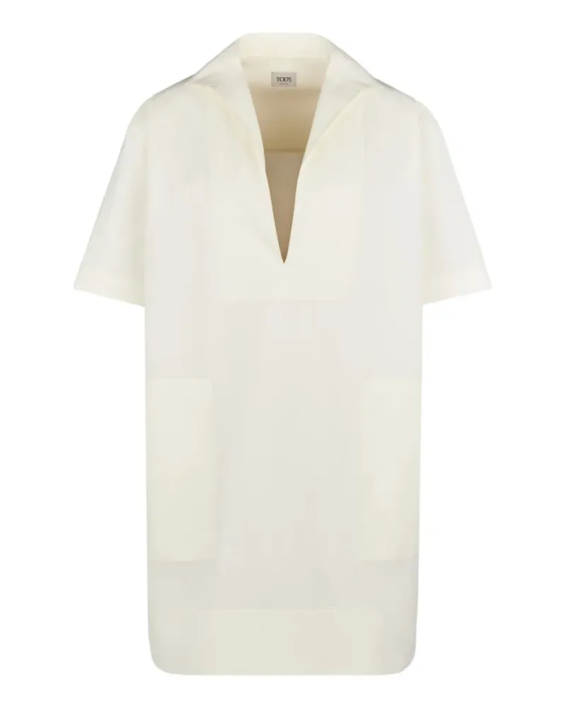 TOD'S Kleid mit aufgesetzten Taschen - Nude Nude