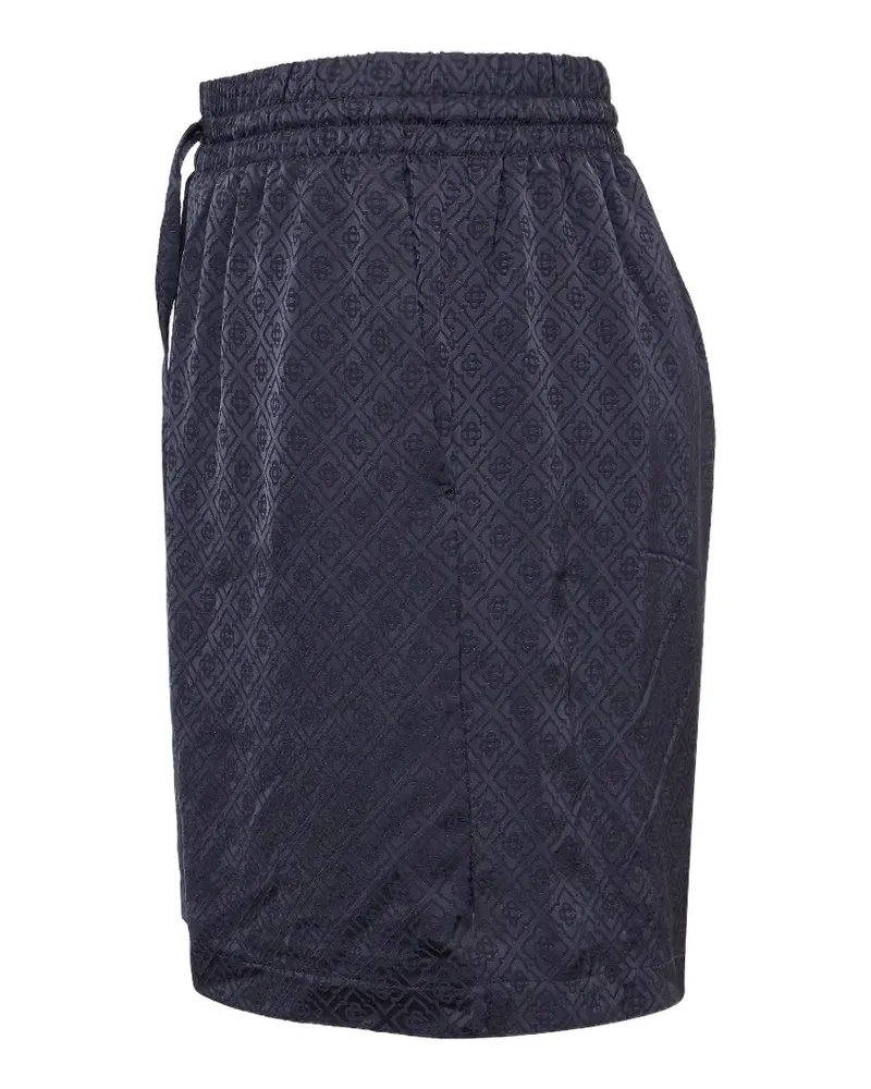 Casablanca Paris Shorts mit Monogramm-Print - Blau Blau