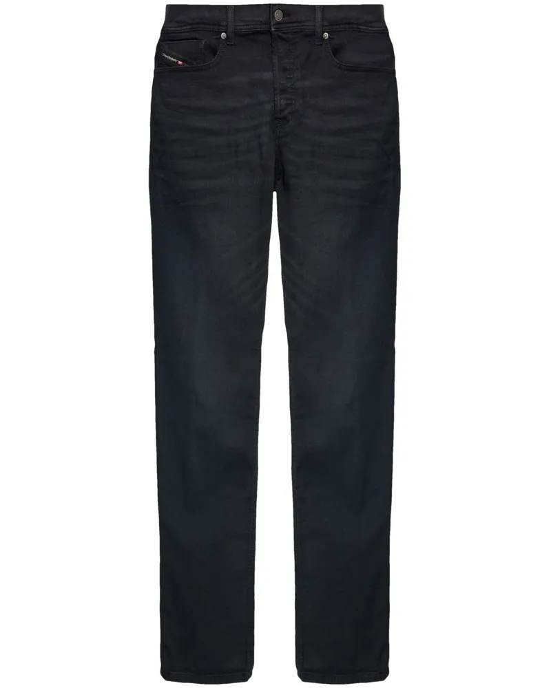 Diesel Jeans mit geradem Bein - Schwarz Schwarz