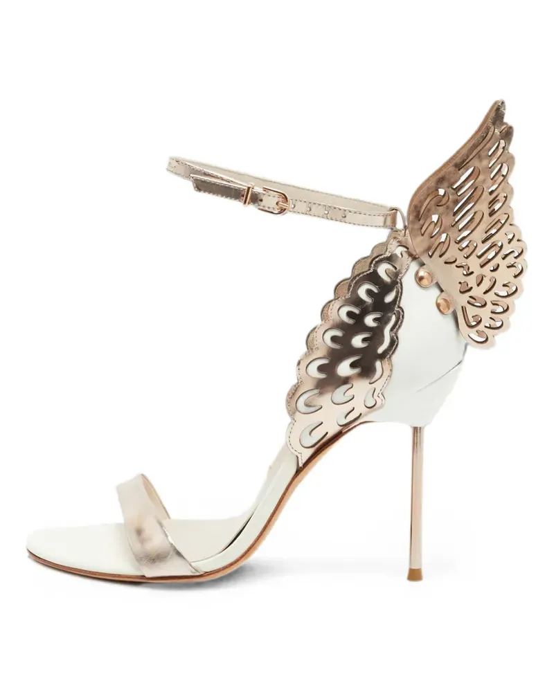 Sophia Webster Evangeline wing-detail sandals - Weiß Weiß