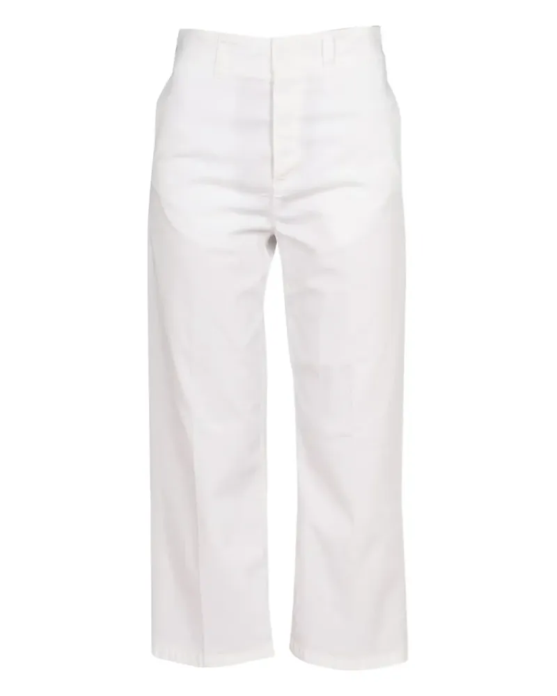 Department 5 concealed-fastening trousers - Weiß Weiß