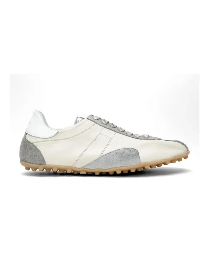 Maison Margiela Sprinters panelled leather sneakers - Nude Nude