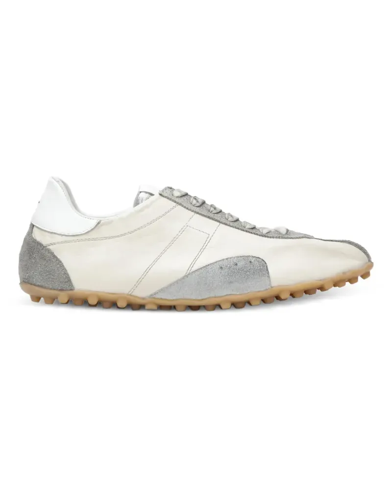 Maison Margiela Sprinters panelled leather sneakers - Nude Nude