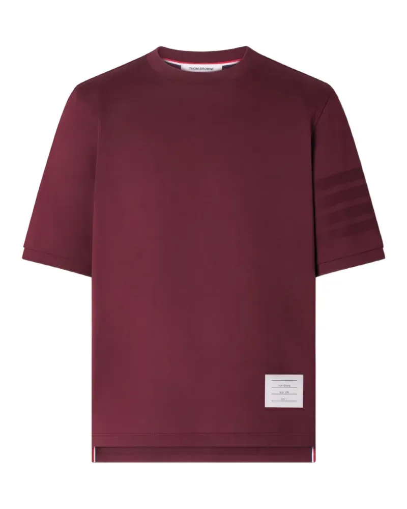 Thom Browne Klassisches T-Shirt - Rot Rot