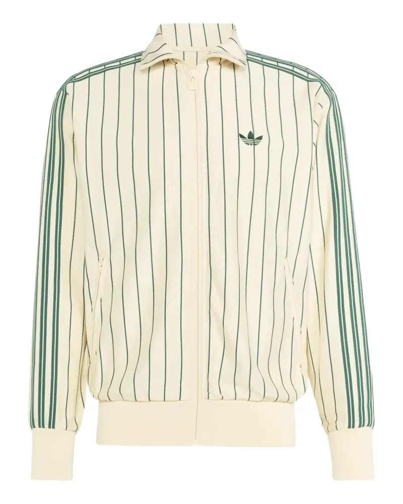 adidas Firebird pinstriped track jacket - Nude Nude