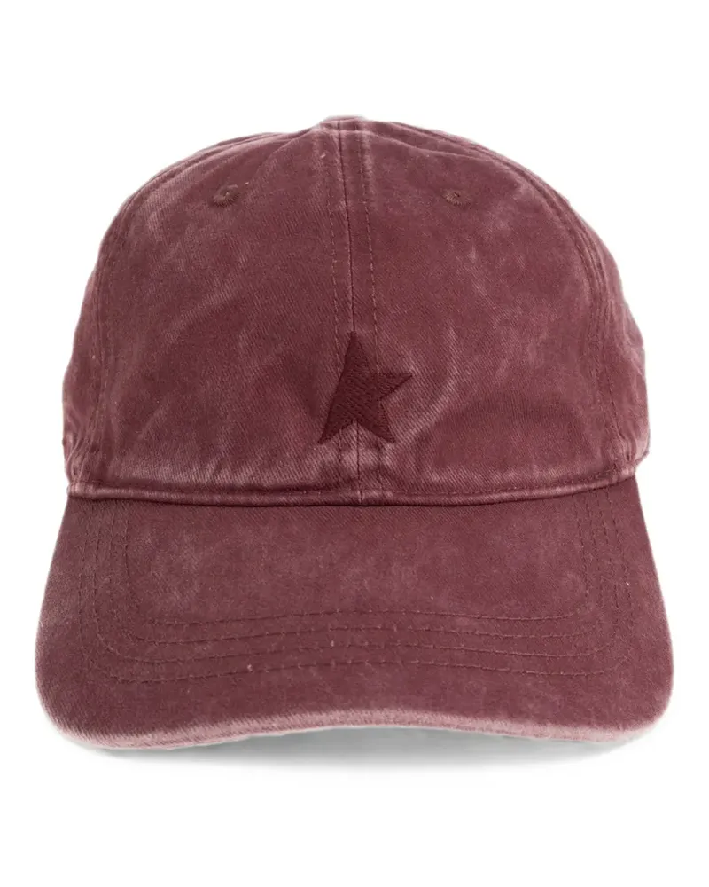Golden Goose star-patch baseball cap - Rot Rot