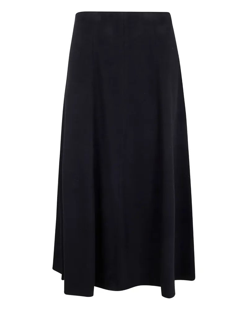 Max Mara Midirock mit Reißverschluss - Schwarz Schwarz
