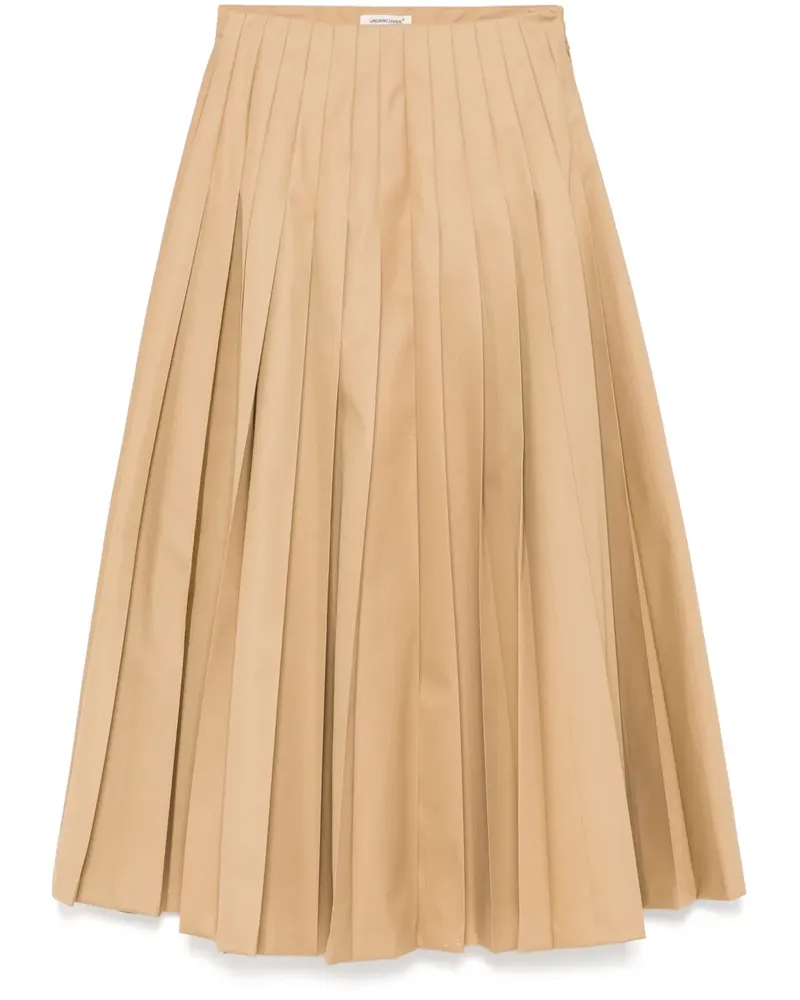 Undercover plissierter Rock - Nude Nude