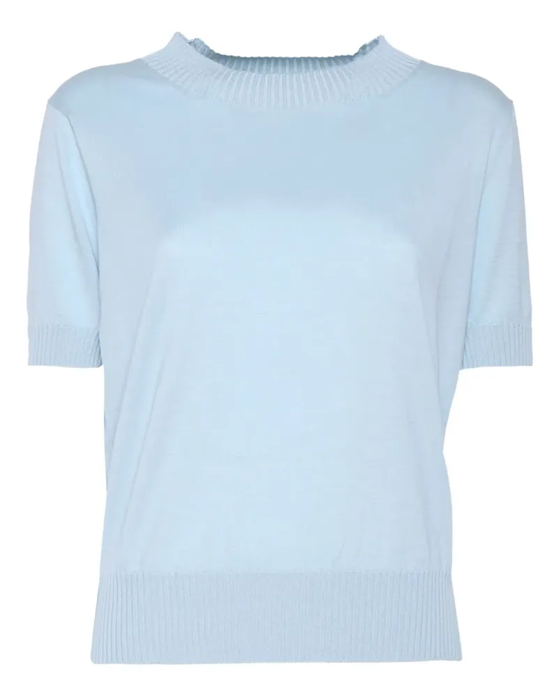 Filippo de Laurentiis Kurzärmeliges Oberteil - Blau Blau