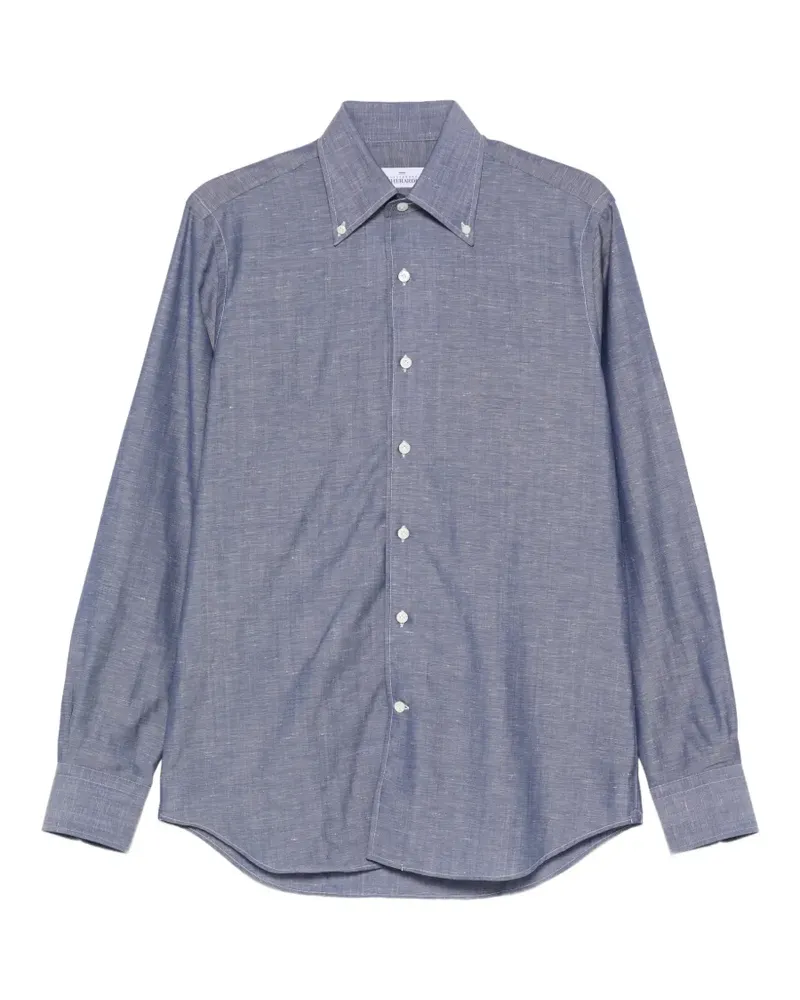Alessandro Gherardi Button-down-Hemd - Blau Blau