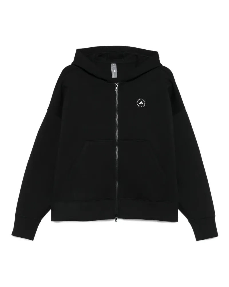 adidas Kapuzenjacke aus Scuba - Schwarz Schwarz
