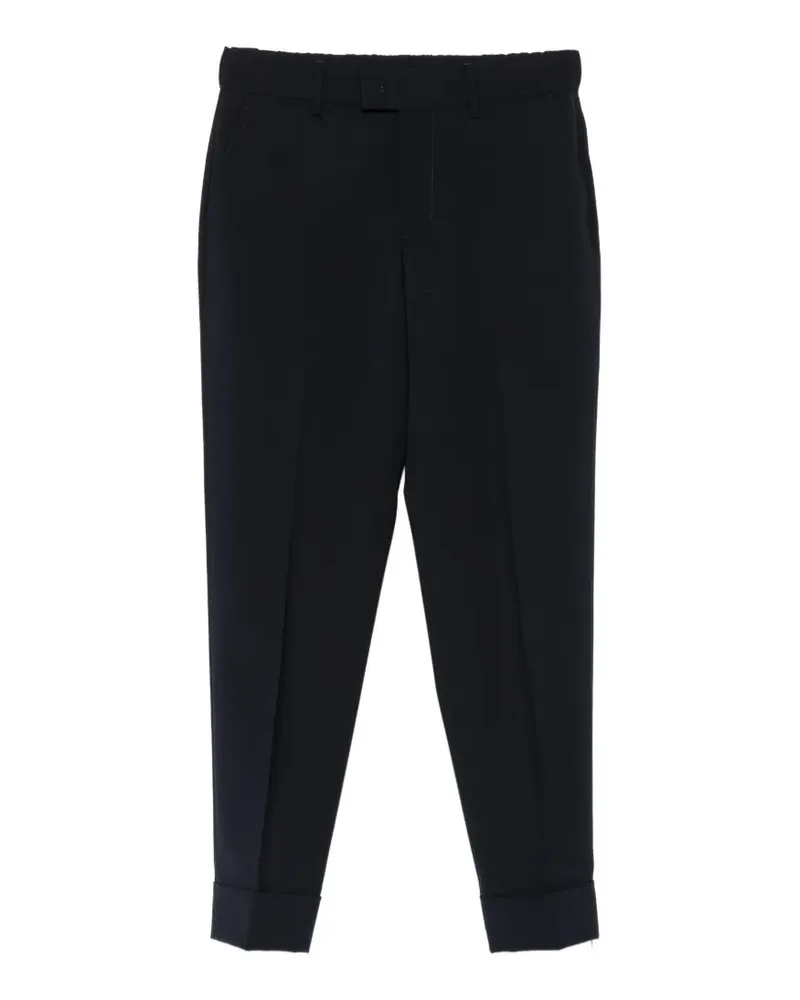 Berwich Cropped-Hose mit Umschlag - Blau Blau