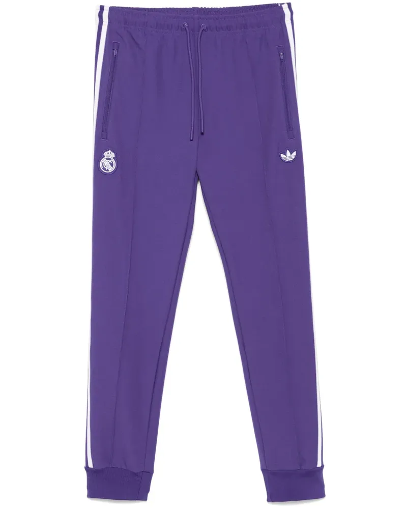 adidas Real Madrid Icons Terrace Hose - Violett Violett