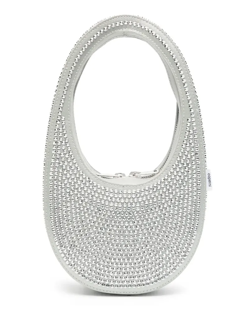 COPERNI Tasche mit Kristallen - Silber Silber
