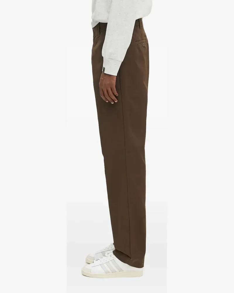 Carhartt WIP Hose mit Logo-Patch - Braun Braun